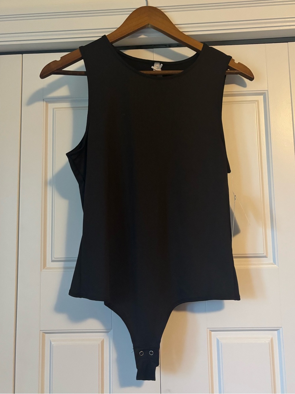 JO & Co, slinky black high neck bodysuit
